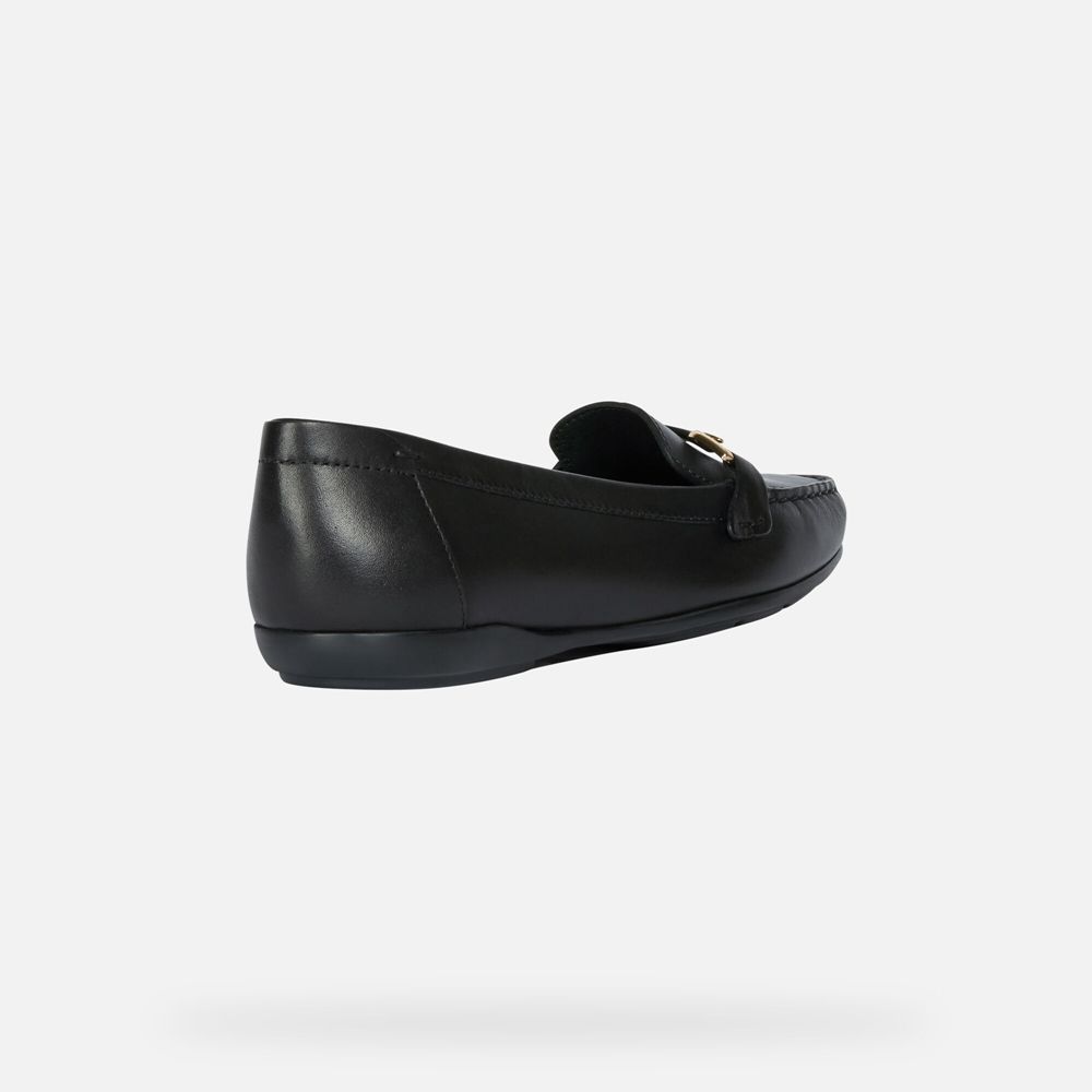 Geox Bayan Loafers Siyah - Annytah - WBQ-547680
